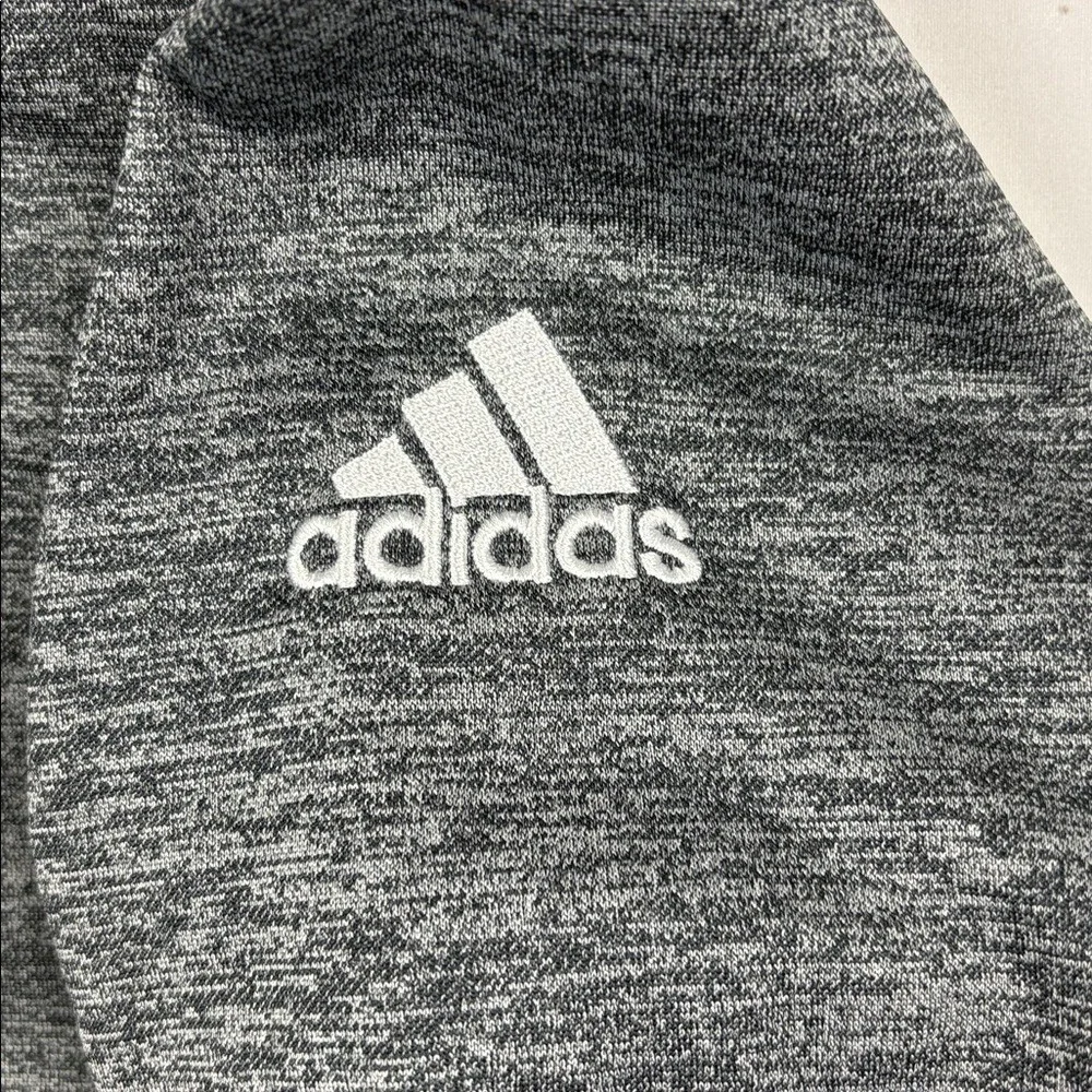 Adidas ClimaWarm 1/4 Zip Fleece Lined Pullover Mens‎ Size Medium Team Issue Grey